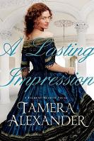 Book Cover for A Lasting Impression by Tamera Alexander