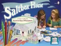 Book Cover for Saltbox House: Color n Build Activity Playset by Schiffer Publishing, Ltd.