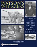 Book Cover for Watson's Whizzers by Wolfgang W.E. Samuel