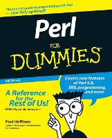 Book Cover for Perl For Dummies by Paul Hoffman