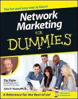 Book Cover for Network Marketing For Dummies by Zig Ziglar, John P. Hayes