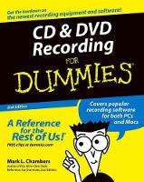 Book Cover for CD and DVD Recording For Dummies by Mark L. (Columbia, Missouri) Chambers