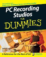 Book Cover for PC Recording Studios For Dummies by Jeff Strong