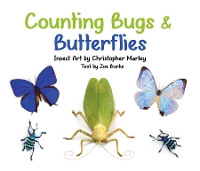 Book Cover for Counting Bugs & Butterflies Insect Art by Christopher Marley Board Book by Zoe Burke