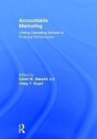 Book Cover for Accountable Marketing by David W Stewart