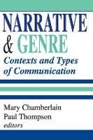 Book Cover for Narrative and Genre by Paul Thompson