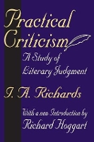 Book Cover for Practical Criticism by I A Richards