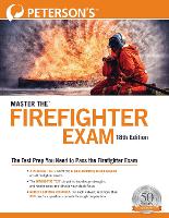 Book Cover for Master the Firefighter Exam by Peterson's