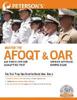 Book Cover for Master the™ Air Force Officer Qualifying Test (AFOQT) & Officer Aptitude Rating Exam (OAR) by Peterson's