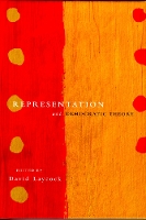 Book Cover for Representation and Democratic Theory by David Laycock