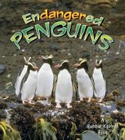 Book Cover for Endangered Penguins by Robin Johnson