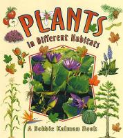 Book Cover for Plants in Different Habitats by Rebecca Sjonger