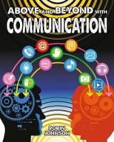 Book Cover for Above and Beyond with Communication by Robin Johnson
