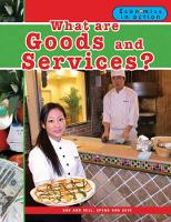 Book Cover for What are Goods and Services by Carolyn Andrews