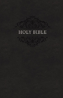 Book Cover for NKJV, Holy Bible, Soft Touch Edition, Leathersoft, Black, Comfort Print by Zondervan