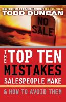 Book Cover for The Top Ten Mistakes Salespeople Make and How to Avoid Them by Todd Duncan