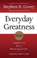 Book Cover for Everyday Greatness by Stephen R. Covey