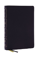 Book Cover for NKJV, Large Print Thinline Reference Bible, Blue Letter, Maclaren Series, Leathersoft, Black, Thumb Indexed, Comfort Print by Thomas Nelson