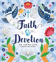 Book Cover for Faith & Devotion Coloring Book by Editors of Chartwell Books