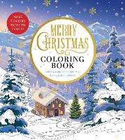 Book Cover for Merry Christmas Coloring Book by Editors of Chartwell Books