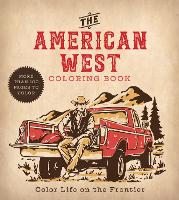 Book Cover for The American West Coloring Book by Editors of Chartwell Books