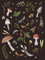 Book Cover for Mushroom Lined Journal by Editors of Chartwell Books