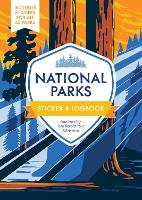 Book Cover for National Parks Sticker & Logbook by Editors of Chartwell Books