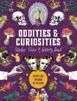 Book Cover for Oddities & Curiosities Sticker, Color & Activity Book by Editors of Chartwell Books