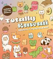 Book Cover for Totally Kawaii Sticker & Activity Book by Editors of Chartwell Books
