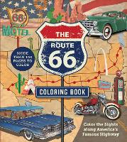 Book Cover for The Route 66 Coloring Book by Editors of Chartwell Books