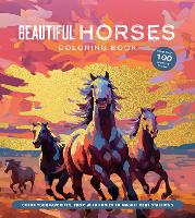 Book Cover for Beautiful Horses Coloring Book by Editors of Chartwell Books