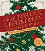 Book Cover for A Victorian Christmas Coloring Book by Editors of Chartwell Books