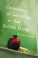 Book Cover for Chronology of Education in the United States by Russell O. Wright