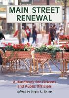 Book Cover for Main Street Renewal by Roger L. Kemp