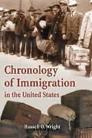 Book Cover for Chronology of Immigration in the United States by Russell O. Wright