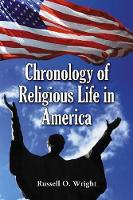 Book Cover for Chronology of Religious Life in America by Russell O. Wright