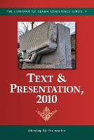 Book Cover for Text & Presentation, 2010 by Kiki Gounaridou