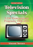 Book Cover for Television Specials by Vincent Terrace