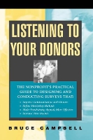 Book Cover for Listening to Your Donors by Bruce Campbell