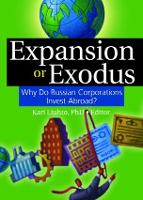 Book Cover for Expansion or Exodus by Kari Liuhto