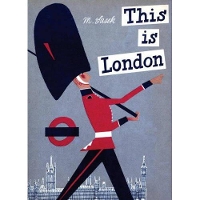 Book Cover for This is London by Miroslav Sasek