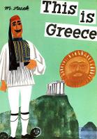 Book Cover for This is Greece by Miroslav Sasek