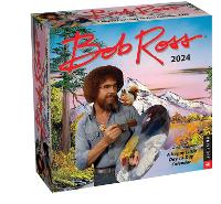 Book Cover for Bob Ross: A Happy Little Day-to-Day 2024 Calendar by Bob Ross