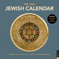 Book Cover for The Jewish Calendar 2023–2024 (5784) 16-Month Wall Calendar by Amsterdam, Jewish Historical Museum