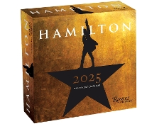 Book Cover for Hamilton 2025 Day-to-Day Calendar by LLC Hamilton Uptown