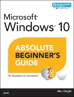 Book Cover for Windows 10 Absolute Beginner's Guide by Alan Wright