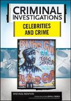 Book Cover for Celebrities and Crime by Michael Newton