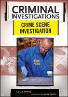 Book Cover for Crime Scene Investigation by Colin Evans