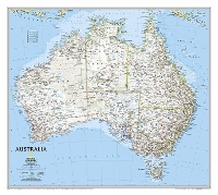 Book Cover for Australia Classic, Laminated by National Geographic Maps