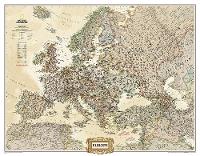 Book Cover for Europe Executive, Enlarged &, Tubed by National Geographic Maps